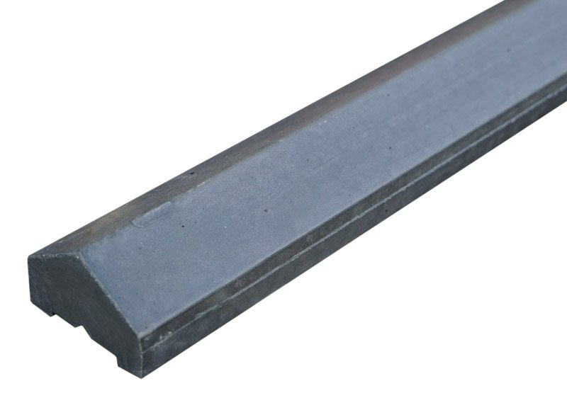 Betonnen afdekkap schutting