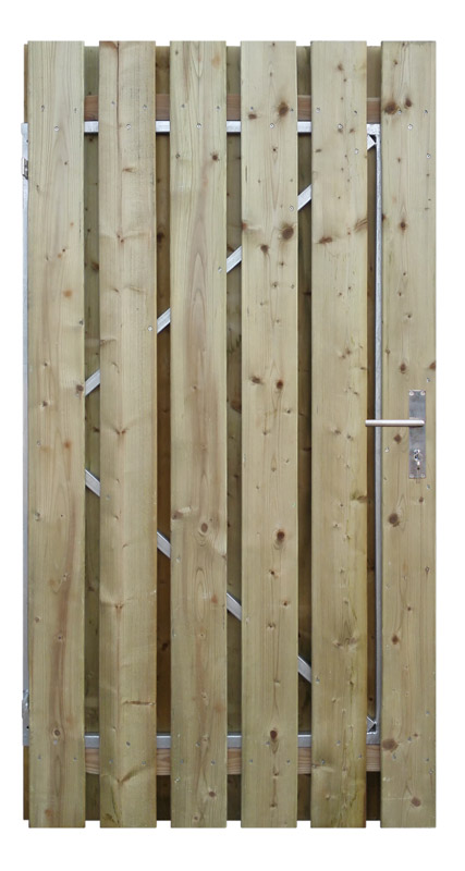 Voorbeeld vuren poort