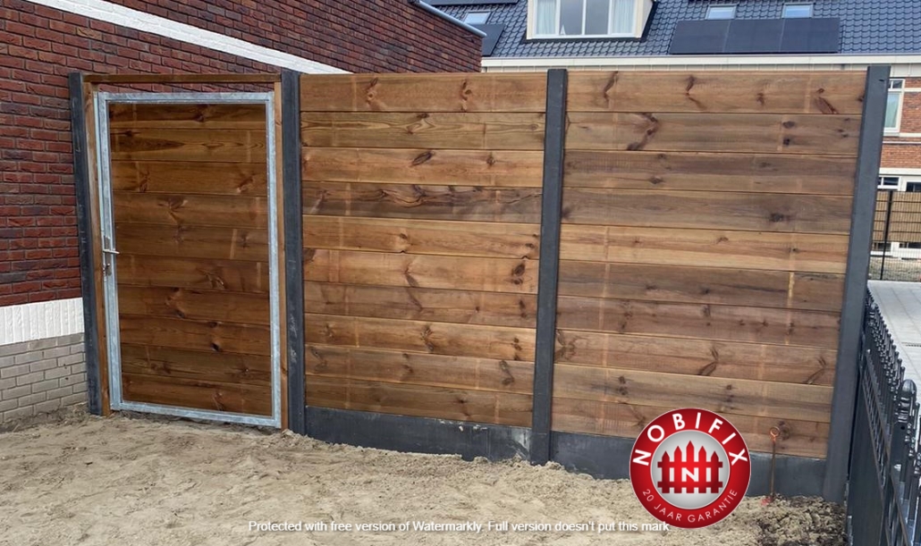 Wat kost een blokhutprofiel schutting