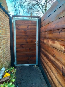 Blokhutprofiel tuindeur