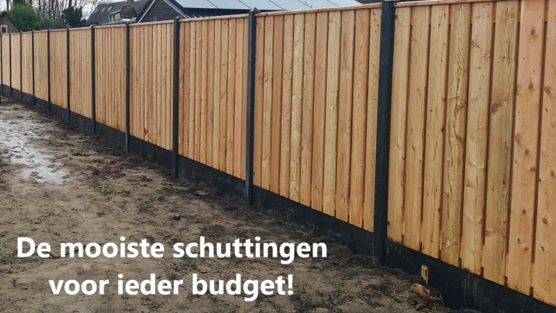 wat kost een schutting