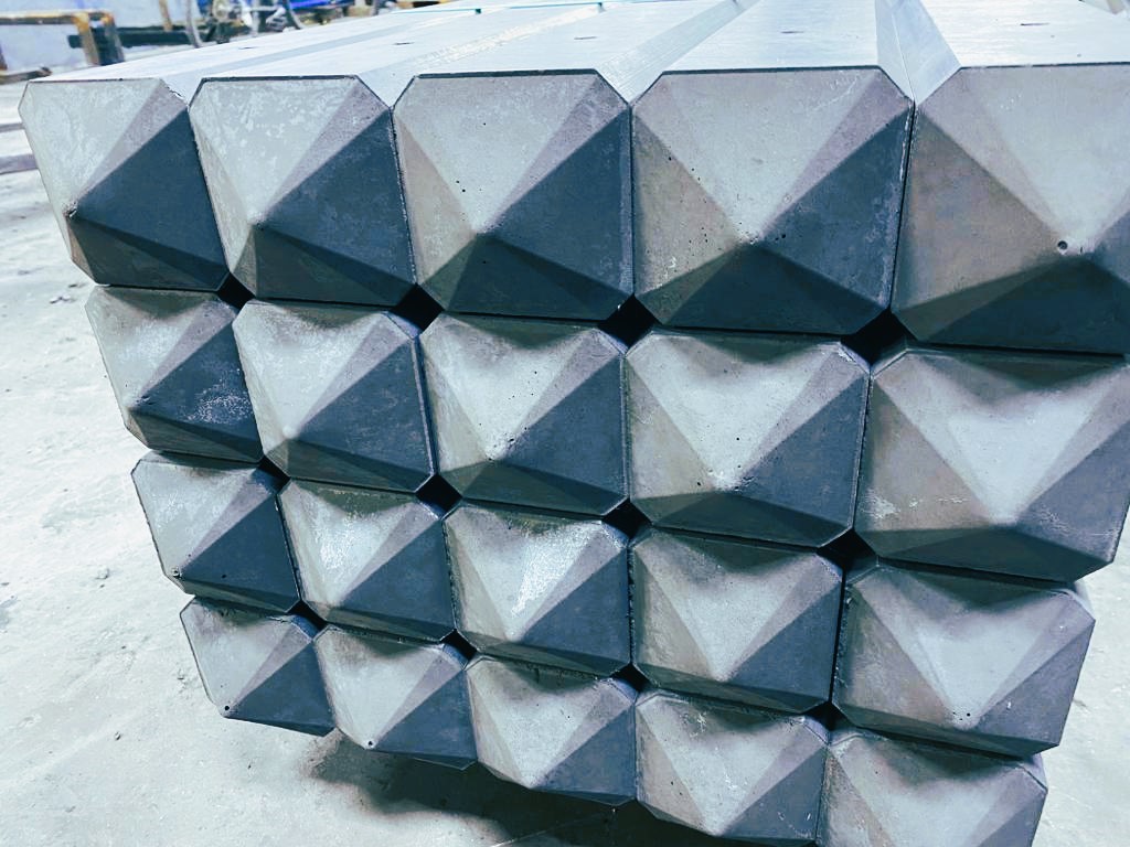 Betonpaal diamantkop