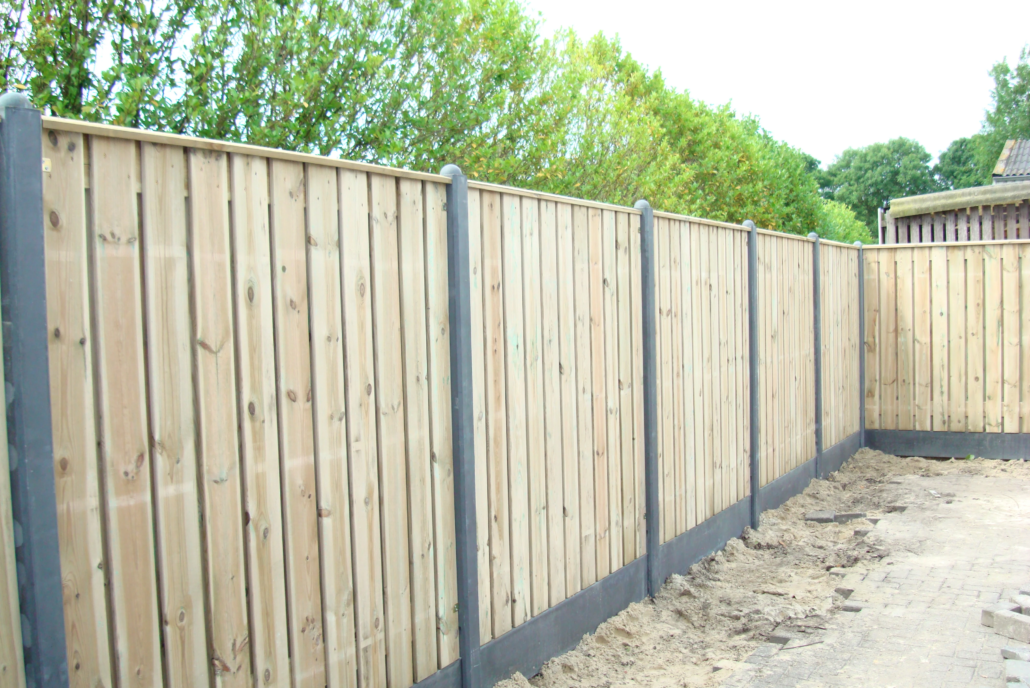 Tuinschermen plaatsen