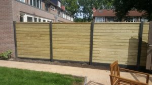 Vuren blokhutprofiel schutting