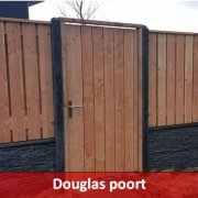 Douglas tuin poort