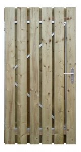 Voorbeeld vuren poort