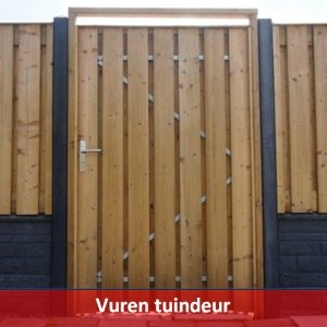 Tuinpoort vuren hout
